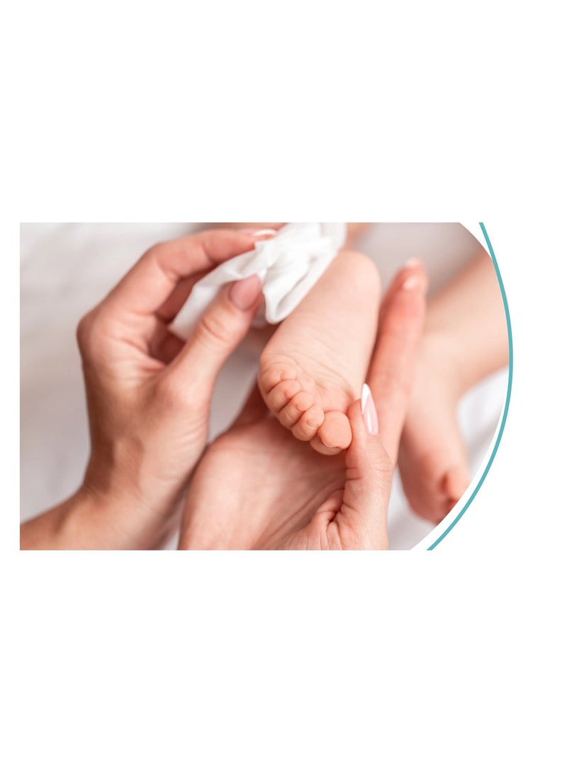 ROSSMANN German Brand Wipes , BabyDream Baby Wipes Box, 80 pieces, for sensitive skin, gentle cleaning, without perfume, with Aloe Vera & Allantoin, Wet wipes - Image 2